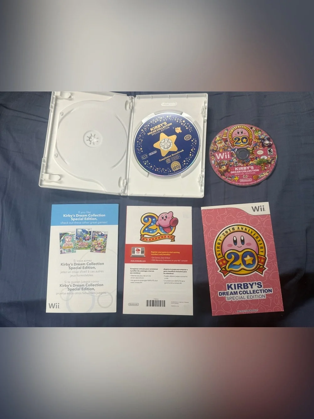 Kirby's Dream Collection Special Edition (Nintendo Wii, 2012)